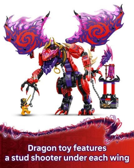 LEGO® NINJAGO® Thunderfang Dragon of Chaos Ninja Toy Set 71832