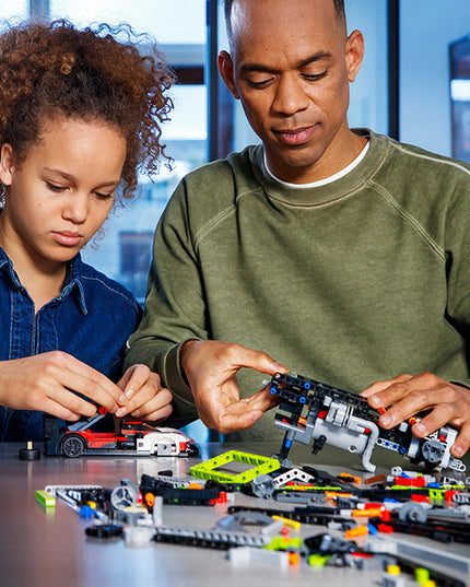 LEGO® Technic PEUGEOT 9X8 24H Le Mans Hybrid Hypercar Collectible Building Kit 42156