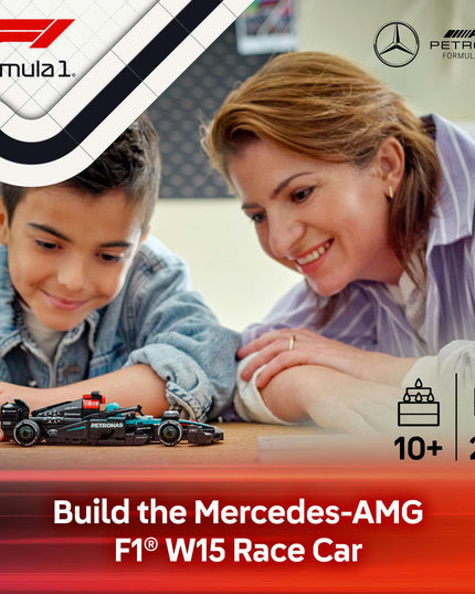 LEGO® Speed Champions Mercedes-AMG F1® W15 Race Car Toy Vehicle 77244