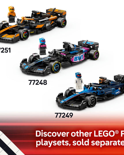 LEGO® Speed Champions MoneyGram Haas F1® Team VF-24 Race Car Toy Vehicle 77250