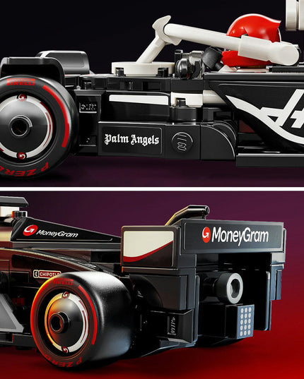 LEGO® Speed Champions MoneyGram Haas F1® Team VF-24 Race Car Toy Vehicle 77250