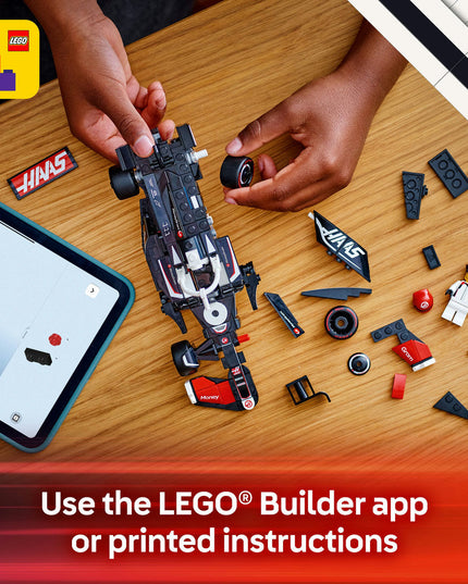 LEGO® Speed Champions MoneyGram Haas F1® Team VF-24 Race Car Toy Vehicle 77250