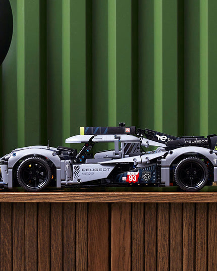 LEGO® Technic PEUGEOT 9X8 24H Le Mans Hybrid Hypercar Collectible Building Kit 42156