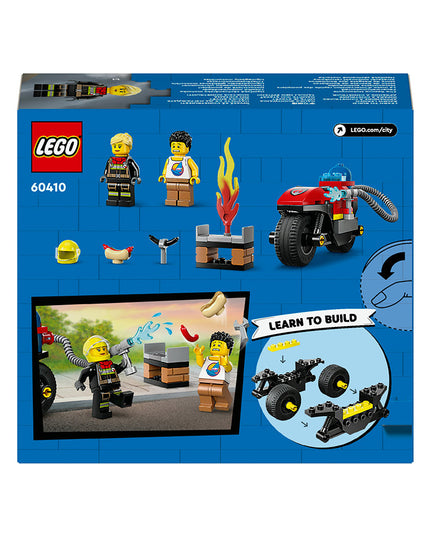 LEGO® City Fire Rescue Motorcycle Vehicle Toy 60410