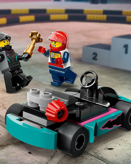 LEGO® City Go-Karts and Race Drivers Toy Set 60400