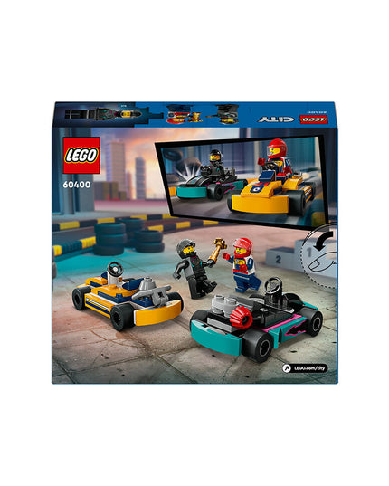 LEGO® City Go-Karts and Race Drivers Toy Set 60400