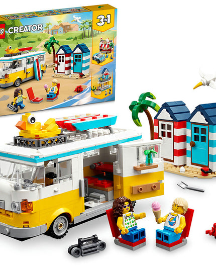 LEGO® Creator Beach Camper Van Building Toy Set 31138