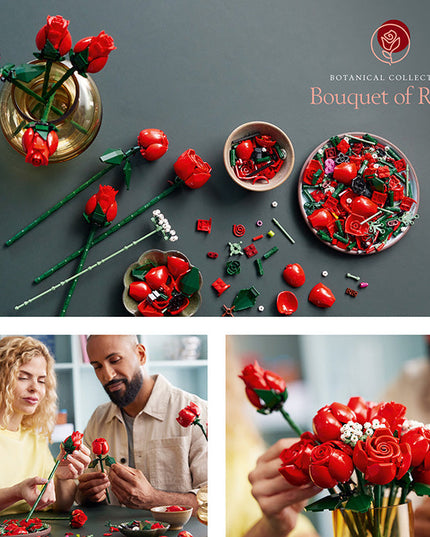 LEGO® ICONS Bouquet of Roses Building Kit 10328