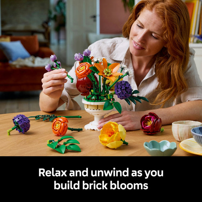 LEGO® Botanicals Flower Arrangement Floral Home Decor 10345