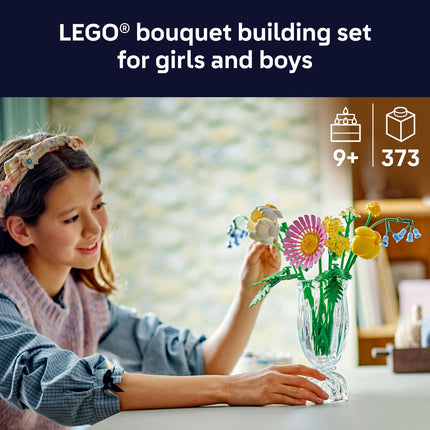 LEGO¬Æ Botanicals Petite Sunny Bouquet Flower Decor Set for Kids 10347