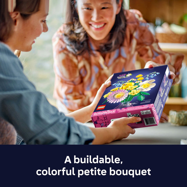 LEGO® Botanicals Petite Sunny Bouquet Flower Decor Set for Kids 10347