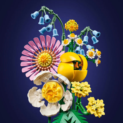 LEGO¬Æ Botanicals Petite Sunny Bouquet Flower Decor Set for Kids 10347