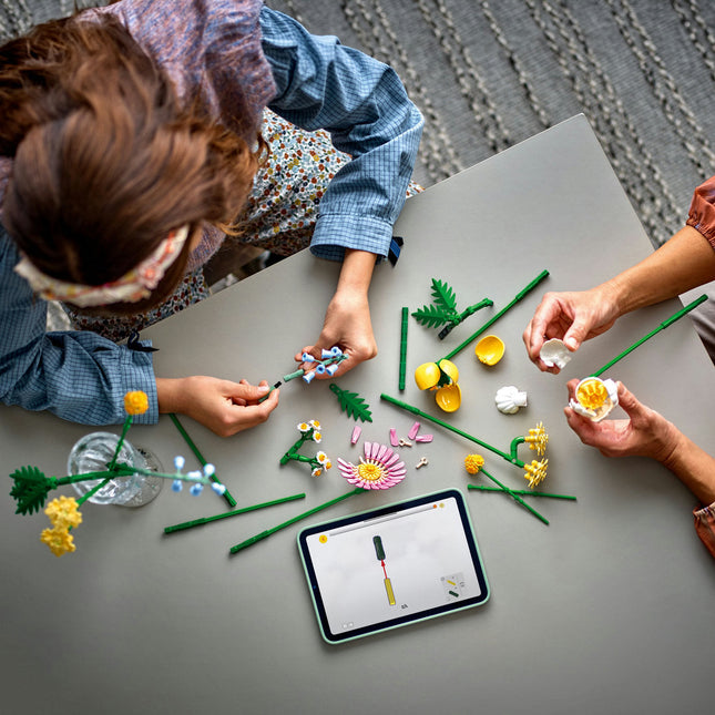 LEGO® Botanicals Petite Sunny Bouquet Flower Decor Set for Kids 10347