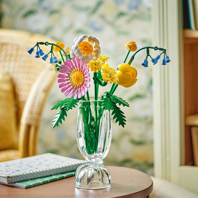 LEGO® Botanicals Petite Sunny Bouquet Flower Decor Set for Kids 10347