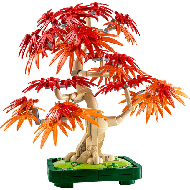 LEGO® Botanicals Japanese Red Maple Bonsai Tree Plant Decor 10348
