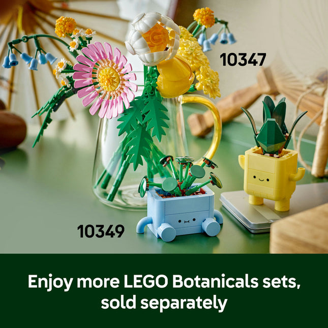 LEGO® Botanicals Happy Plants Shelf Decor Set 10349