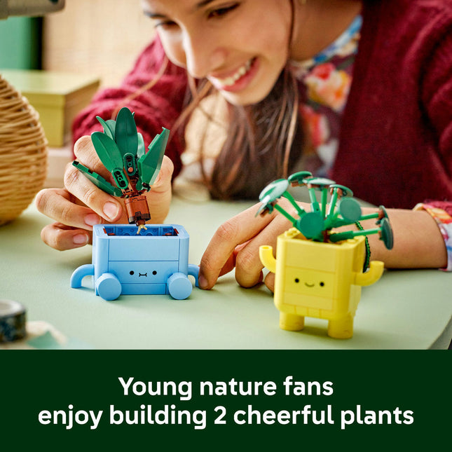 LEGO® Botanicals Happy Plants Shelf Decor Set 10349