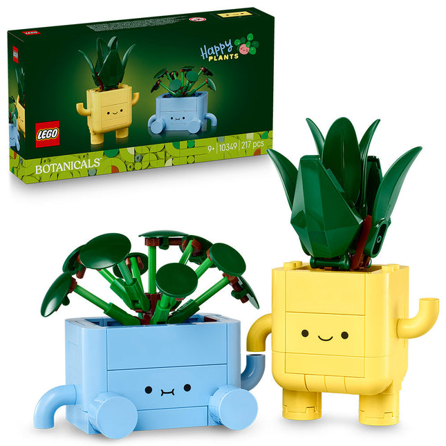 LEGO® Botanicals Happy Plants Shelf Decor Set 10349