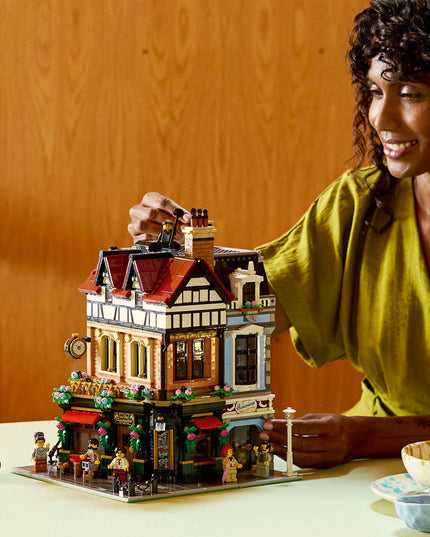 LEGO® Icons Tudor Corner Model Building Kit for Adults 10350