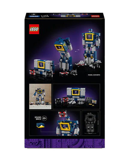 LEGO® Icons Transformers: Soundwave Model Kit Building Set for Adults 10358