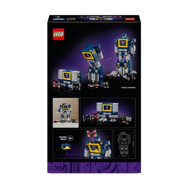 LEGO® Icons Transformers: Soundwave Model Kit Building Set for Adults 10358