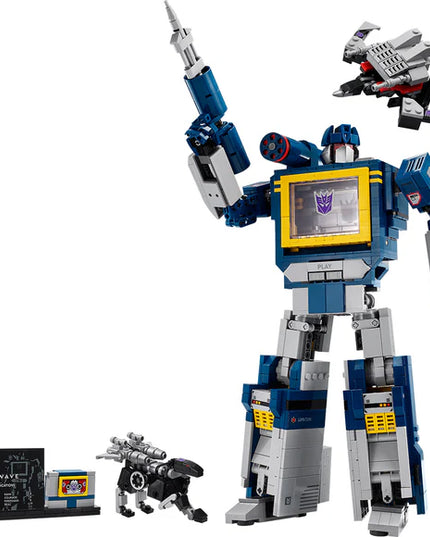LEGO® Icons Transformers: Soundwave Model Kit Building Set for Adults 10358