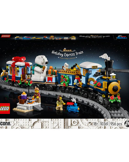 LEGO® ICONS Holiday Express Train Model Building Set for Adults 10361