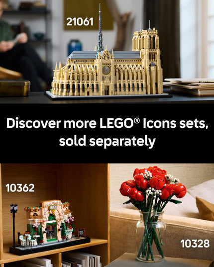 LEGO® ICONS French Café Paris Bookshelf Decor 10362