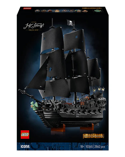 LEGO® ICONS Captain Jack Sparrow’s Pirate Ship, Building Kit for Adults 10365