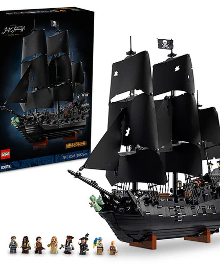 LEGO® ICONS Captain Jack Sparrow’s Pirate Ship, Building Kit for Adults 10365