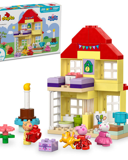 LEGO® DUPLO® Peppa Pig Birthday House Toy for Toddlers 10433