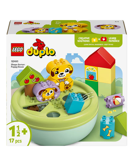 LEGO® DUPLO® My First Shape Sorter: Puppy House Toddler Learning Toy 10441