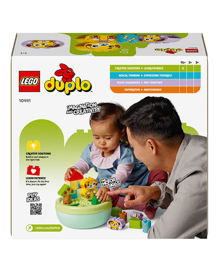 LEGO® DUPLO® My First Shape Sorter: Puppy House Toddler Learning Toy 10441