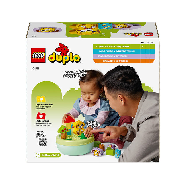LEGO® DUPLO® My First Shape Sorter: Puppy House Toddler Learning Toy 10441