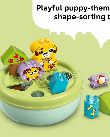 LEGO® DUPLO® My First Shape Sorter: Puppy House Toddler Learning Toy 10441