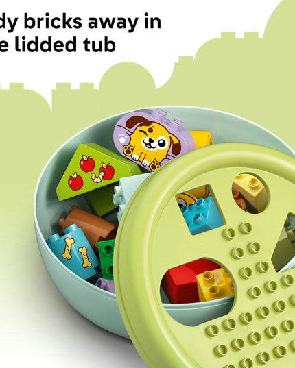 LEGO® DUPLO® My First Shape Sorter: Puppy House Toddler Learning Toy 10441