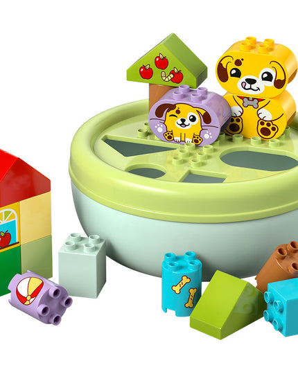 LEGO® DUPLO® My First Shape Sorter: Puppy House Toddler Learning Toy 10441