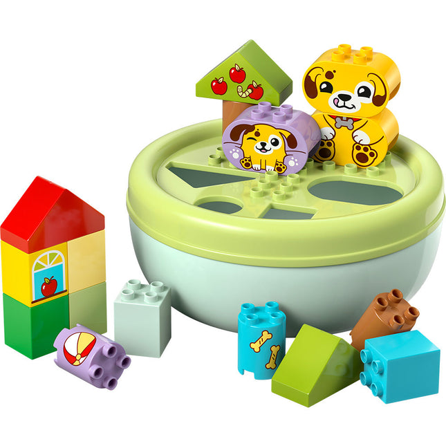 LEGO® DUPLO® My First Shape Sorter: Puppy House Toddler Learning Toy 10441
