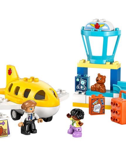 LEGO® DUPLO® Town First Time at the Airport Building Toy for Pretend Play 10443