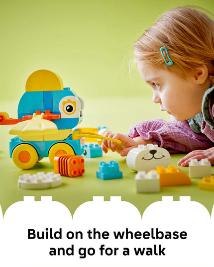 LEGO® DUPLO® Town 3in1 Animals on Wheels Building Toy for Imaginative Play 10448