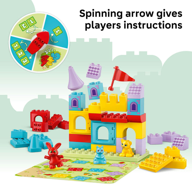 LEGO® DUPLO® Hopsy’s Castle Game Learn-Through-Play Building Toy 10450