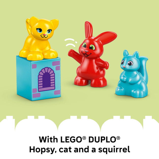 LEGO® DUPLO® Hopsy’s Castle Game Learn-Through-Play Building Toy 10450