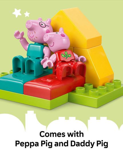 LEGO® DUPLO® Peppa Pig Camping Trip Building Playset with Canoe Toy 10452