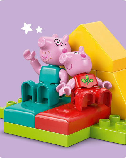 LEGO® DUPLO® Peppa Pig Camping Trip Building Playset with Canoe Toy 10452