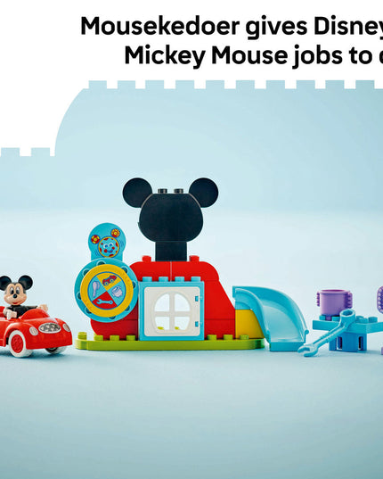 LEGO® DUPLO® | Disney Mickey Mouse Clubhouse & Car Building Kit 10454