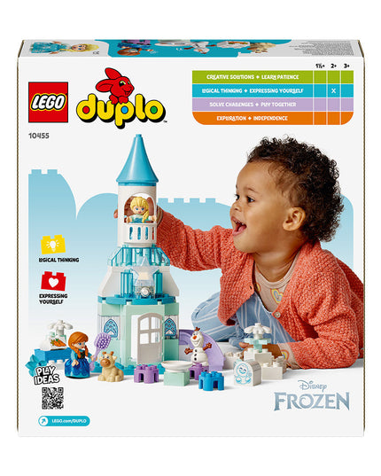 LEGO® DUPLO® │ Disney™ Anna and Elsa’s Frozen Castle Party Buildable Toddler Toy 10455