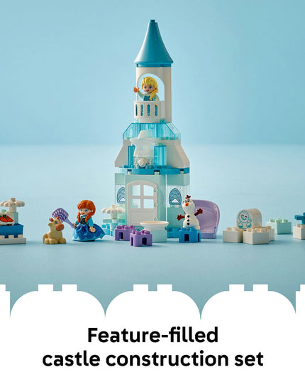 LEGO® DUPLO® │ Disney™ Anna and Elsa’s Frozen Castle Party Buildable Toddler Toy 10455