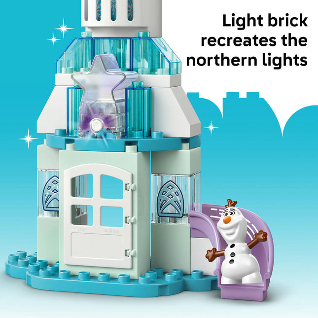 LEGO® DUPLO® │ Disney™ Anna and Elsa’s Frozen Castle Party Buildable Toddler Toy 10455