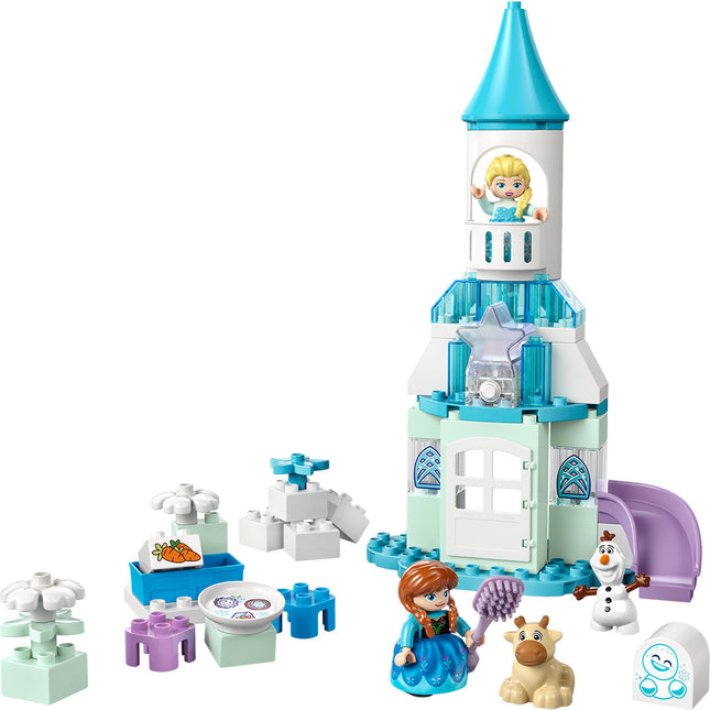 LEGO® DUPLO® │ Disney™ Anna and Elsa’s Frozen Castle Party Buildable Toddler Toy 10455