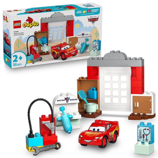 LEGO® DUPLO® │ Disney and Pixar Cars McQueen’s Visit to Doc’s Garage 10456